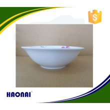 Haonai SGS food grade safe ceramic bowls,custom printed ceramic bowl